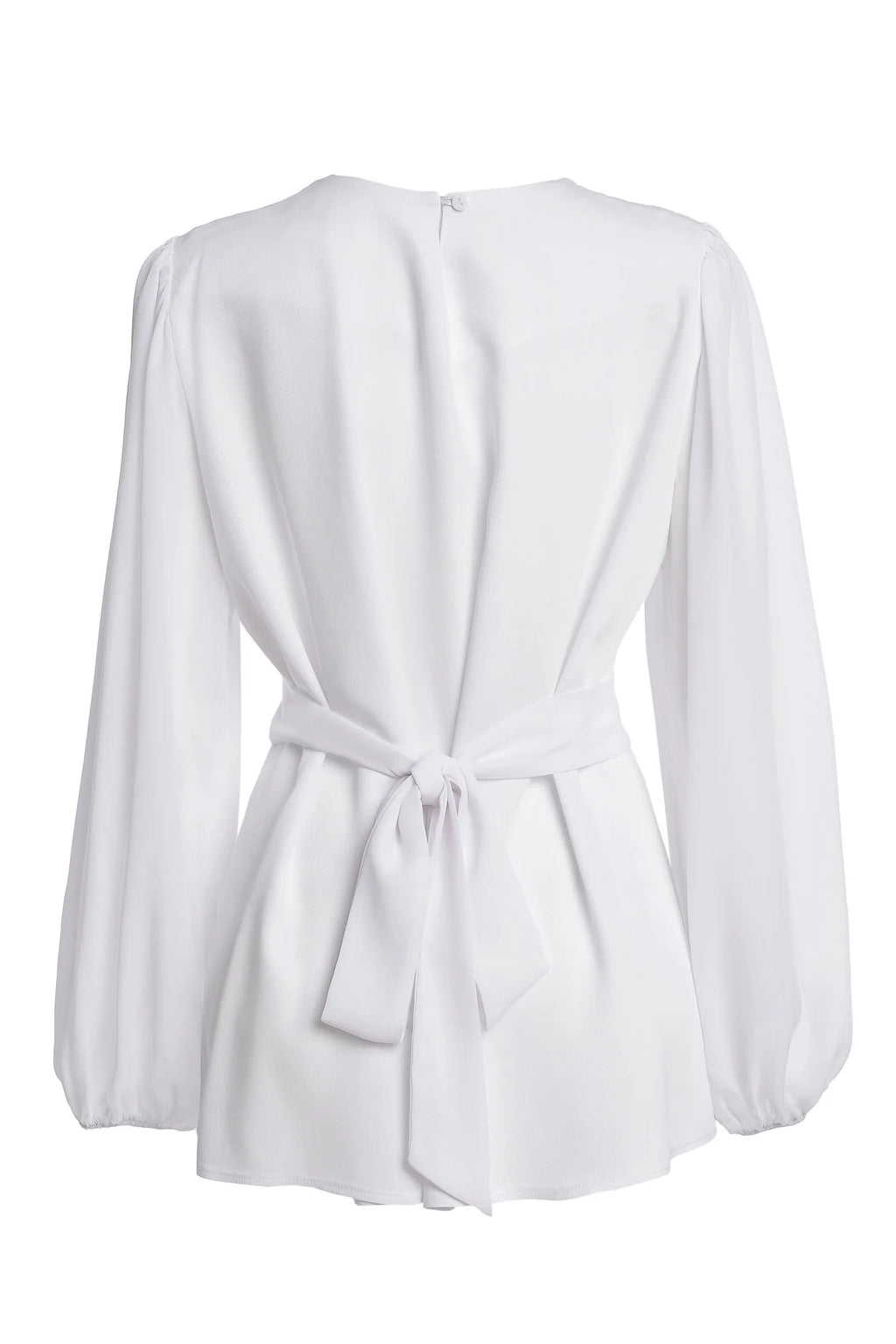 Bluza Alba cu Corset Integrat
