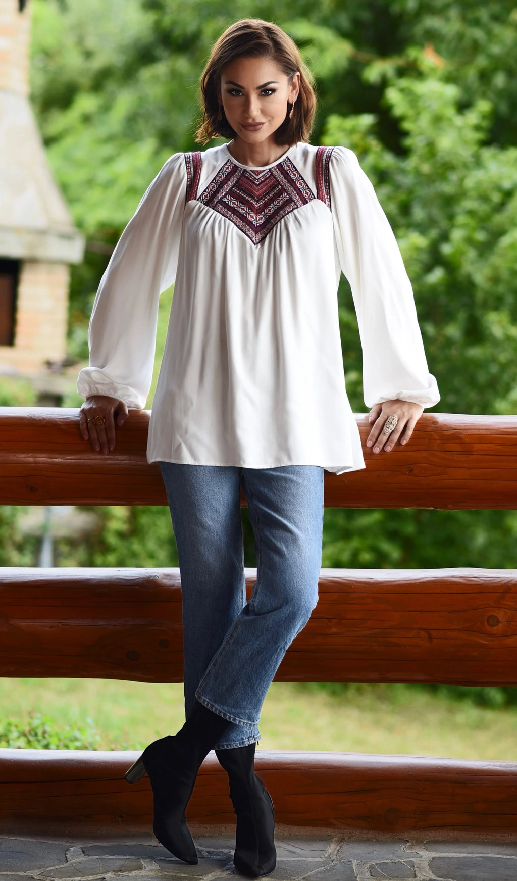 Bluza Traditionala Stilizata Daciana