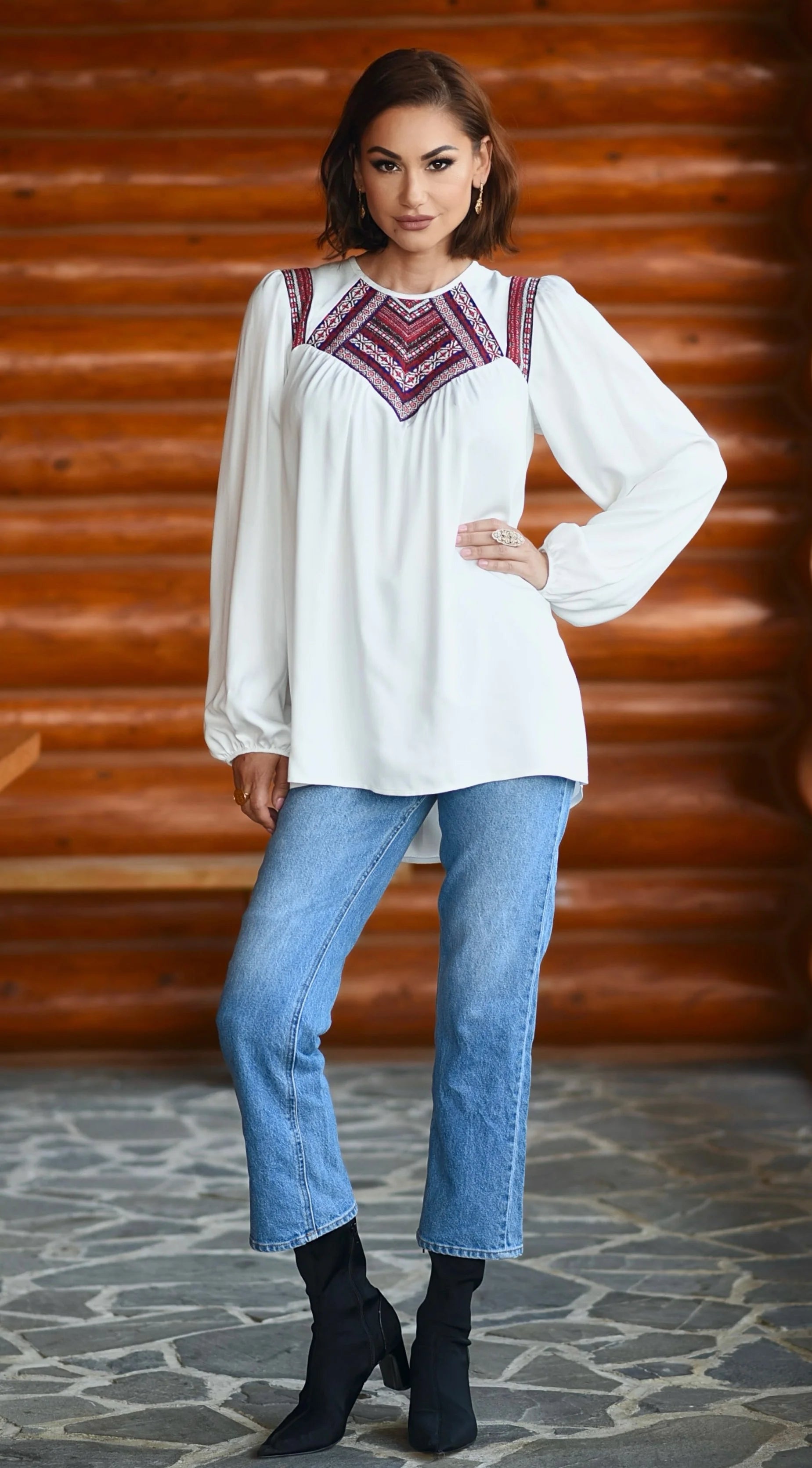 Bluza Traditionala Stilizata Daciana
