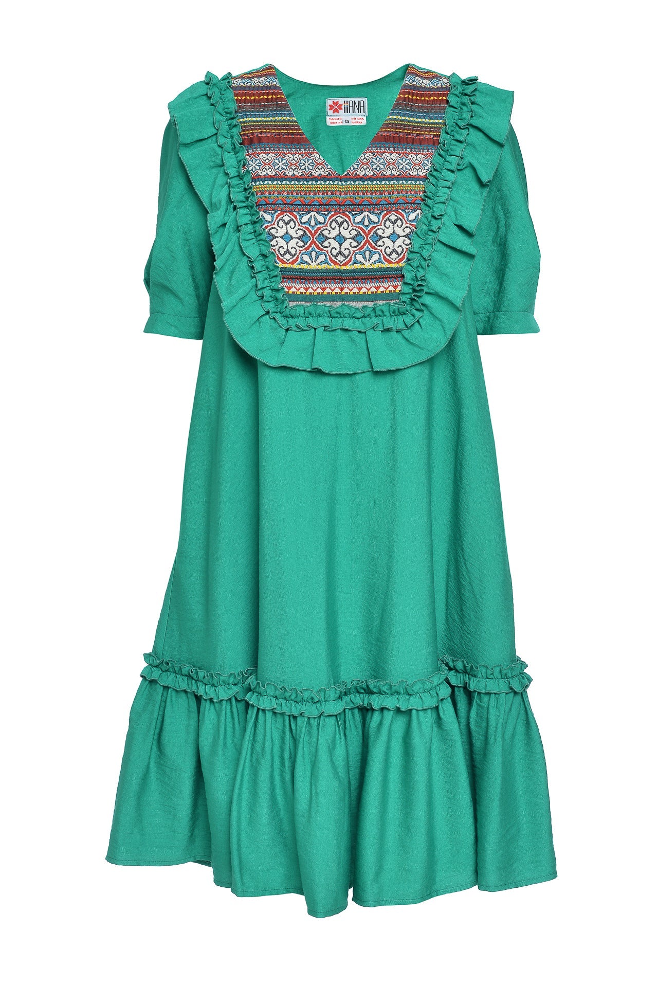Rochia Verde Midi Edena
