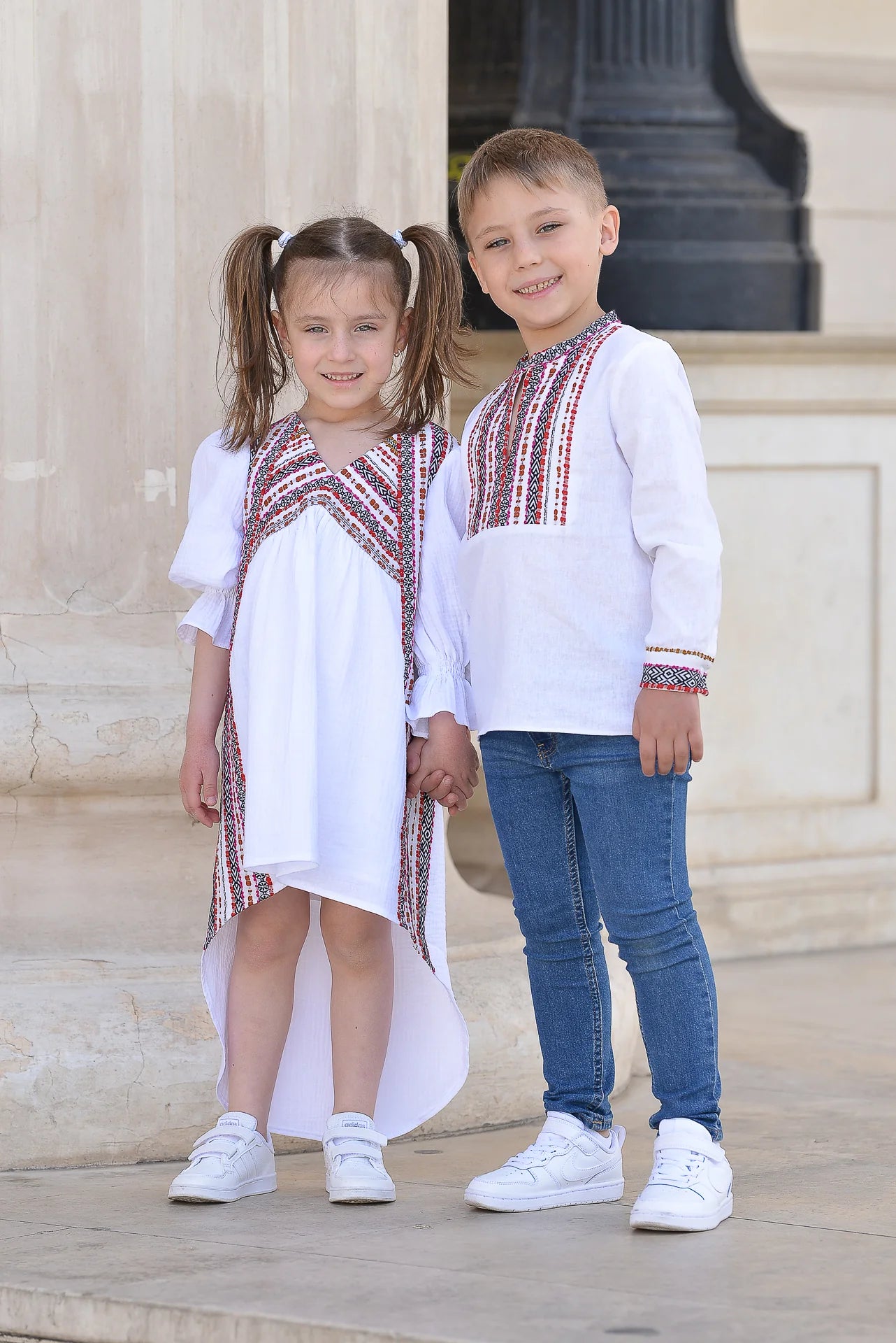 Camasa traditionala baieti Cazimir 3 luni - 7 ani