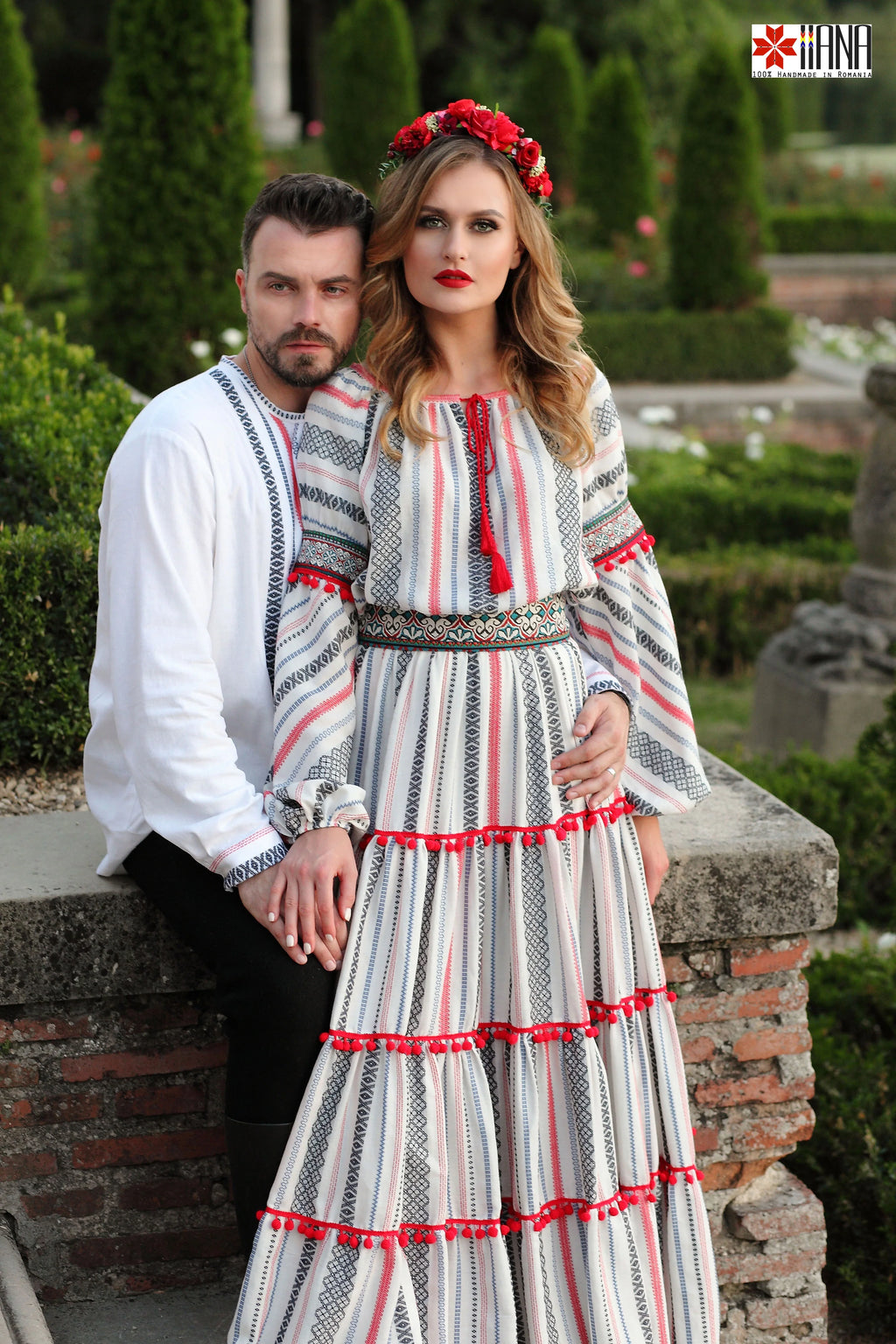 Rochie Boho Populara Stilizata cu Motive Traditionale