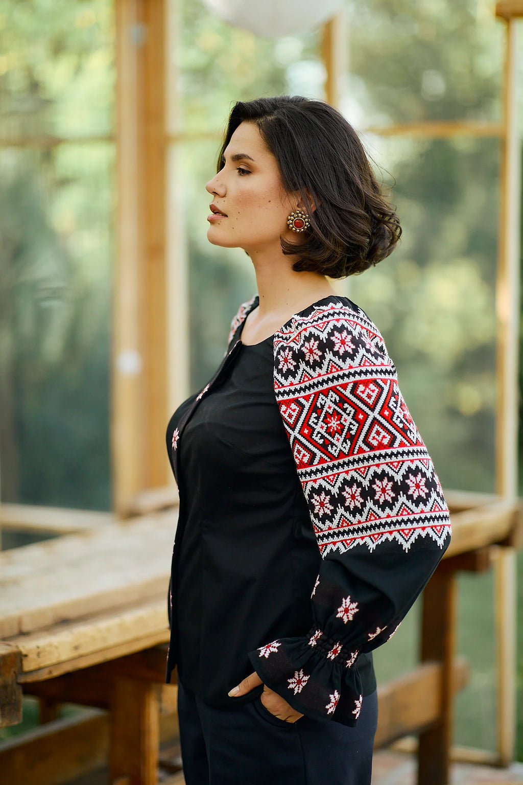 Camasa neagra Isadora