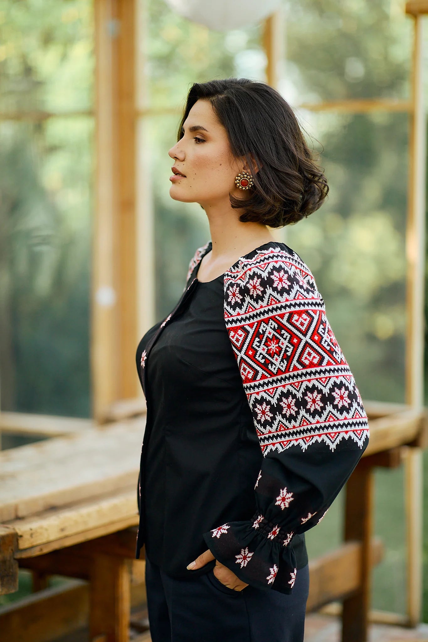 Camasa neagra Isadora