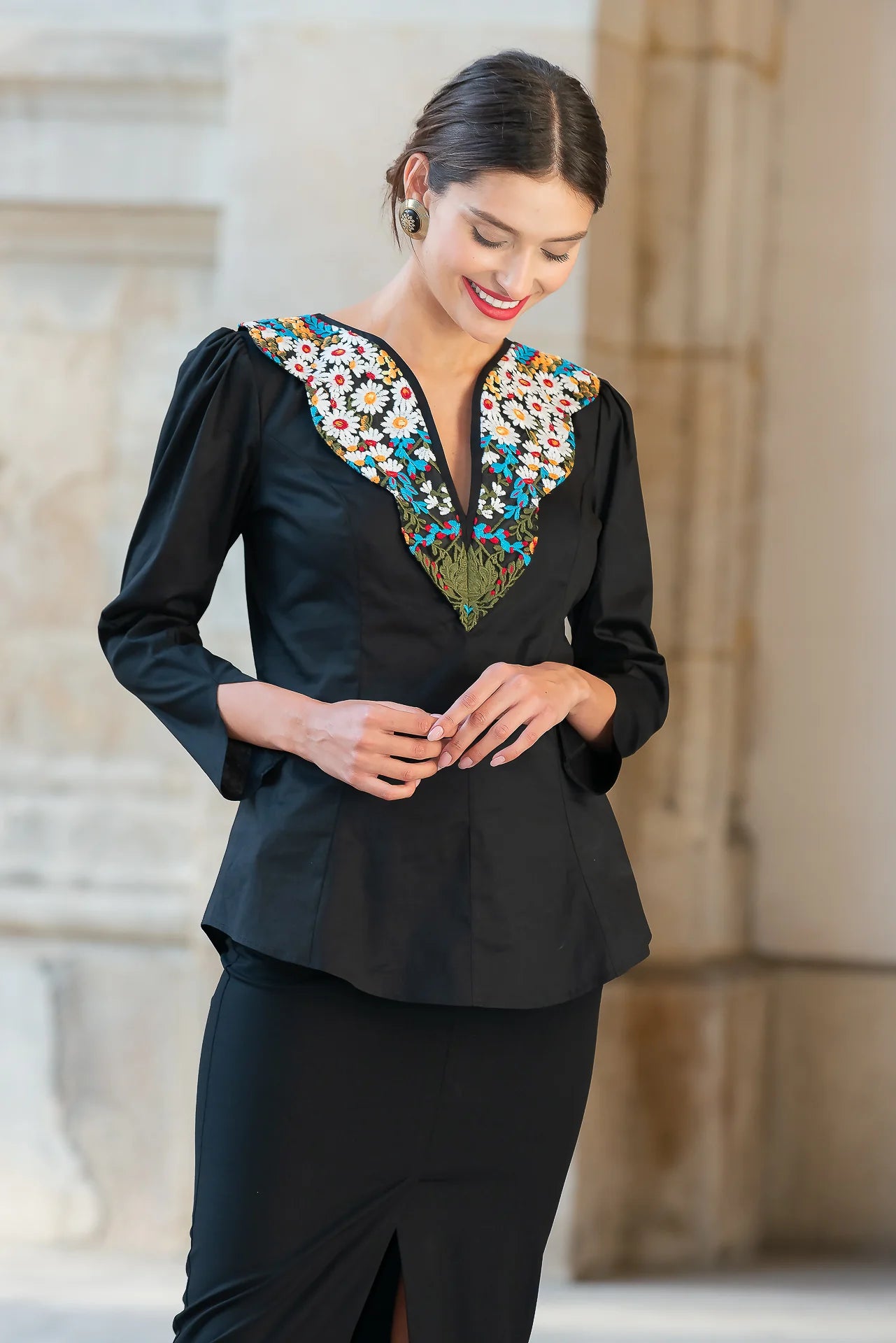 Camasa Neagra Flora